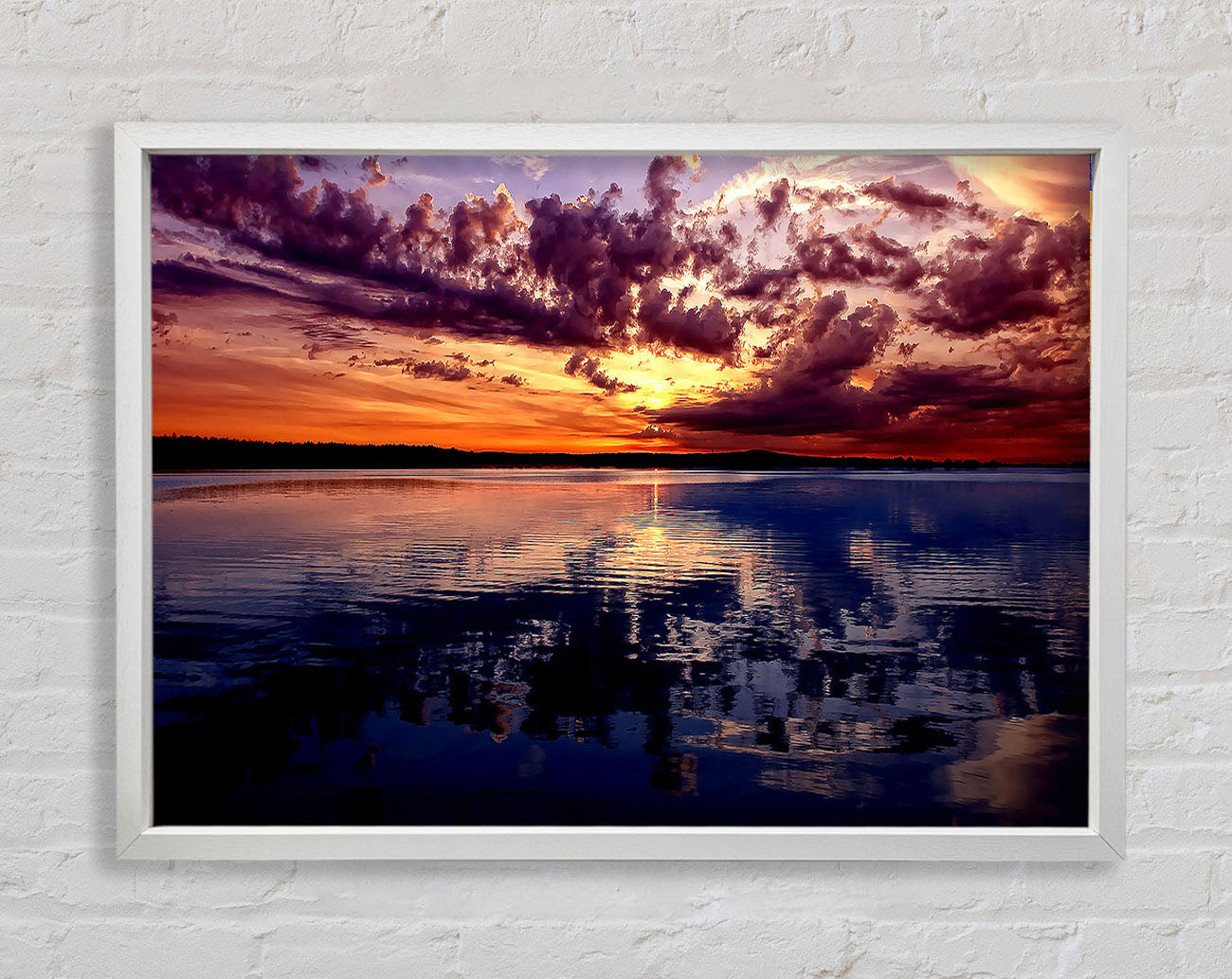 Amazing Dusk Framed Wall Art