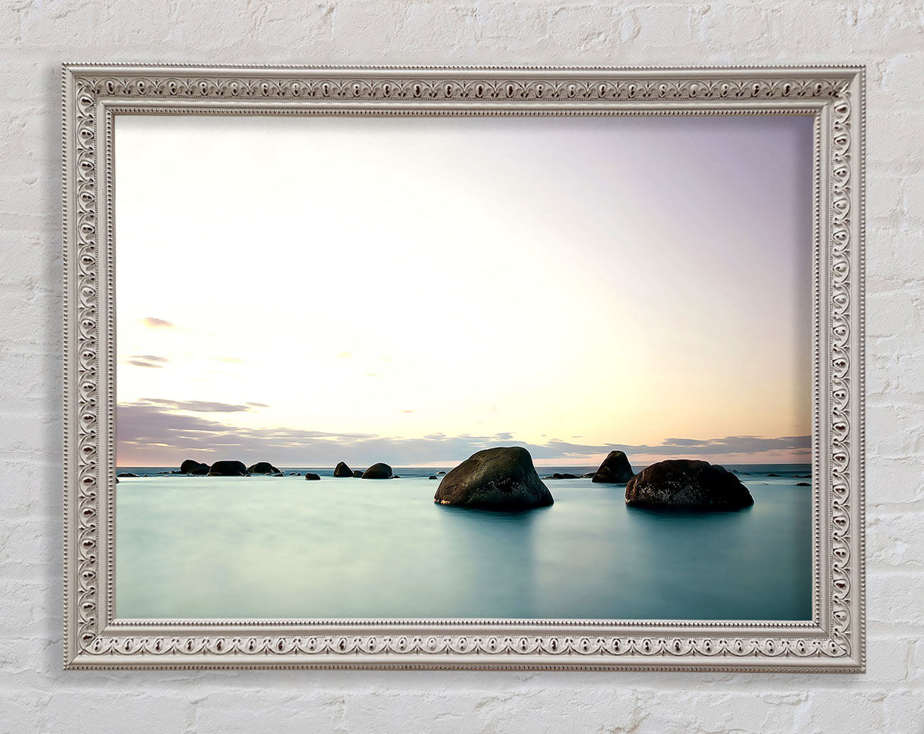 Beach Serenity Framed Wall Art