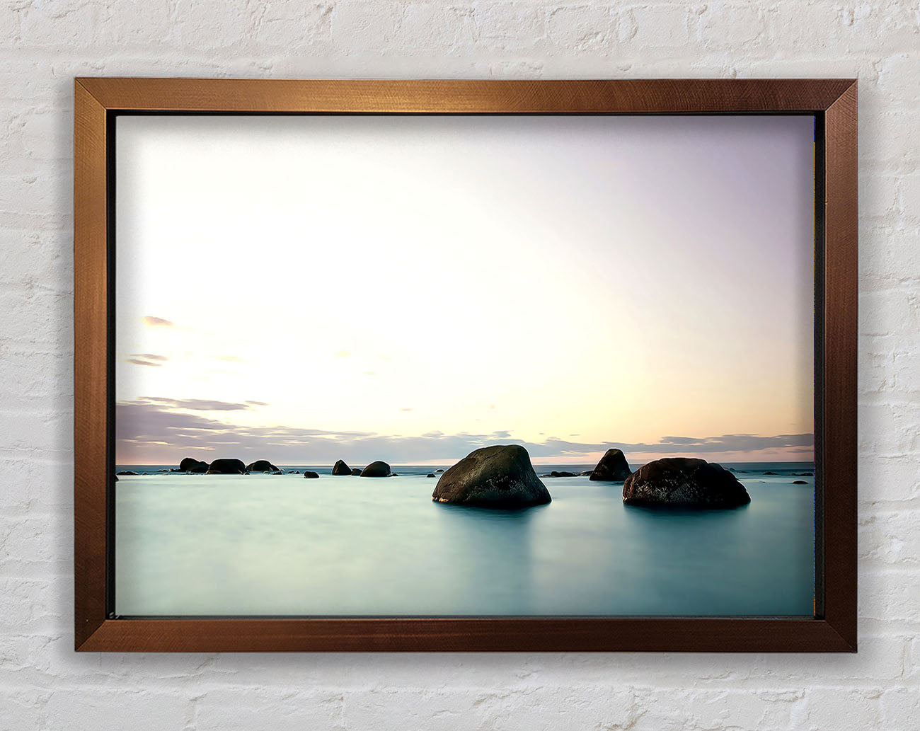 Beach Serenity Framed Wall Art