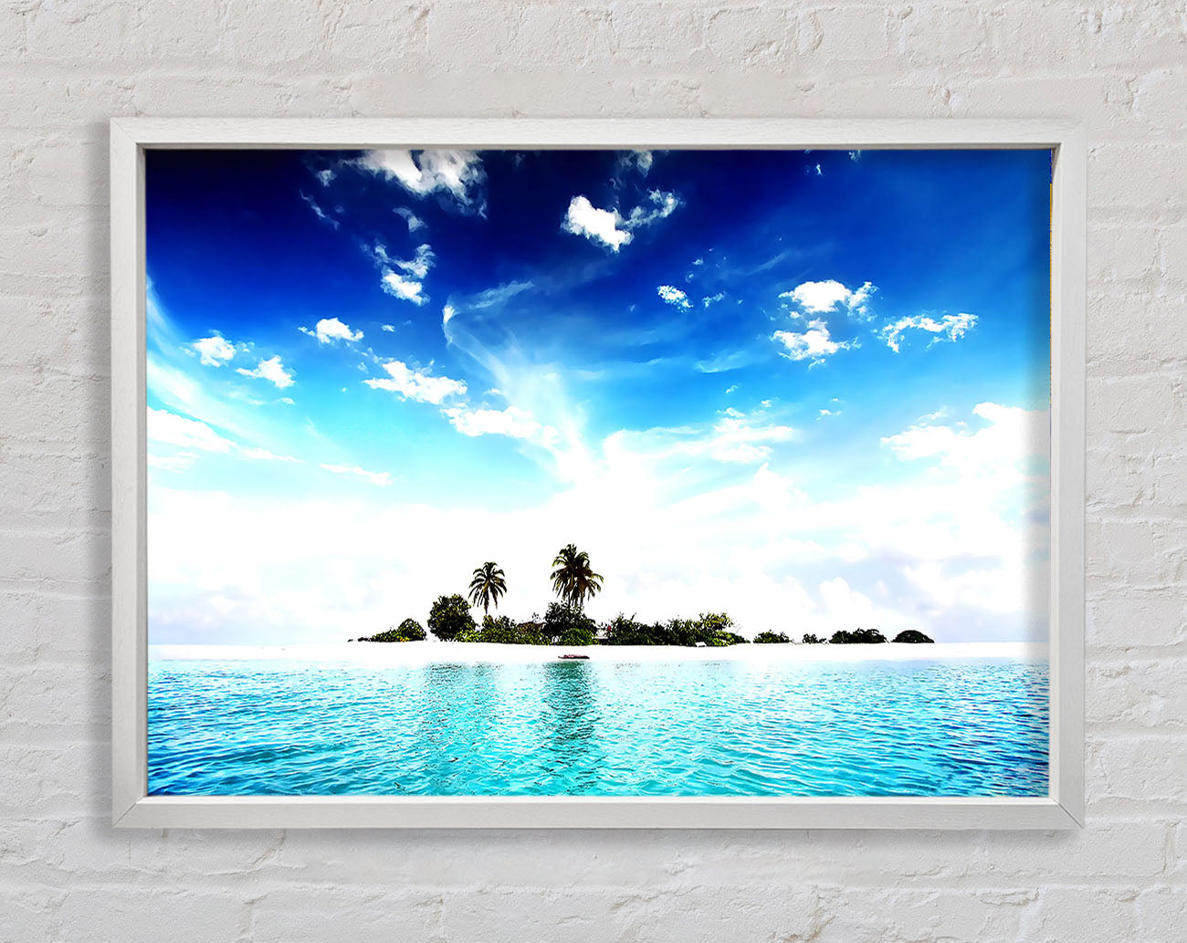 Cool Island Framed Wall Art