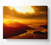 Calm Ocean Islands Canvas Wall Art
