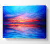 The Oceans Mirror Sky Canvas Wall Art