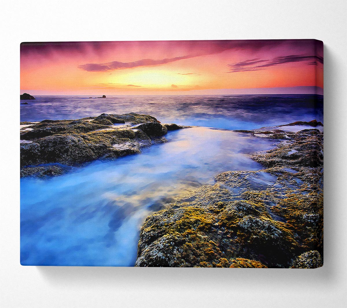 The Movement Of The Ocean Canvas Wall Art
