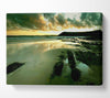 Green Ocean Reflections Canvas Wall Art