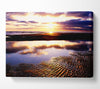 Sand Patterns Canvas Wall Art