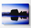 Moonlit Ocean Reflection Canvas Wall Art