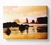 Mystical Ocean Rocks Canvas Wall Art