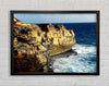 Cliff Face Ocean Framed Wall Art