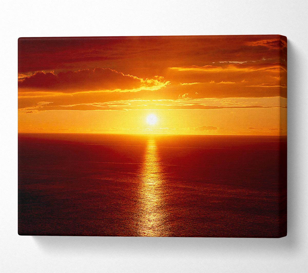 Sunset Japan Canvas Wall Art
