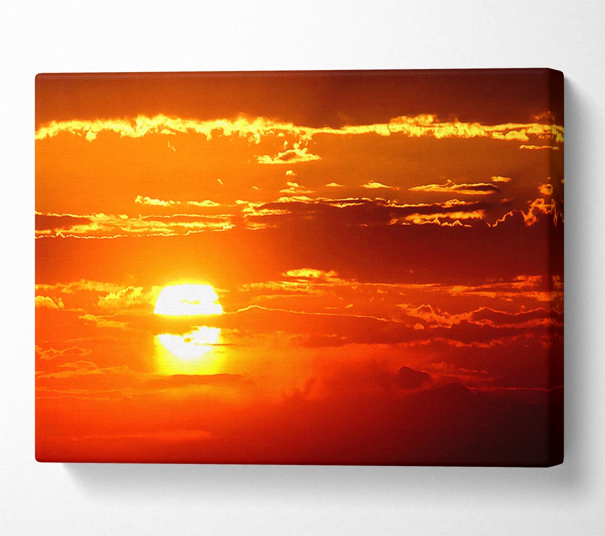 Sun In The Sky Canvas Wall Art