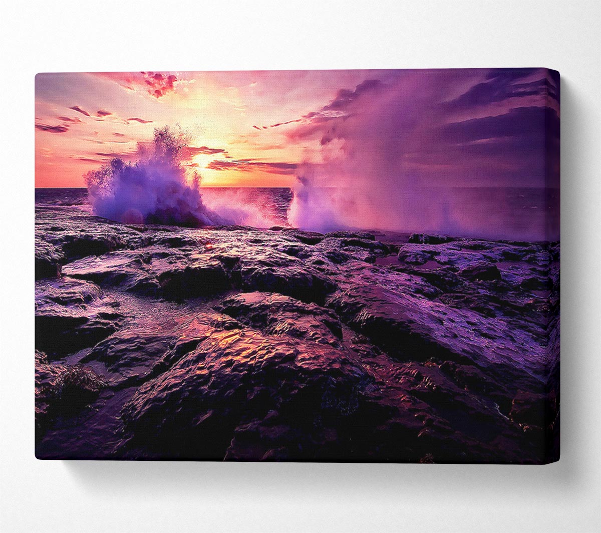 Shore Waves Canvas Wall Art