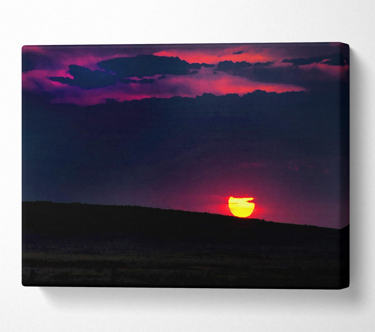 Sunrise Morning Canvas Wall Art