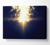 Sun Blaze Canvas Wall Art