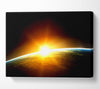 Sunrise Over The Earth Canvas Wall Art