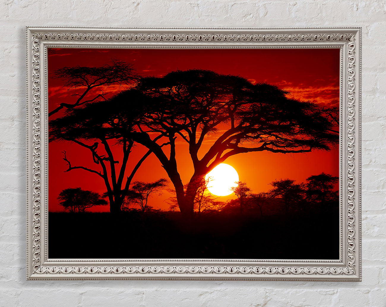 As The Night Falls Framed Wall Art