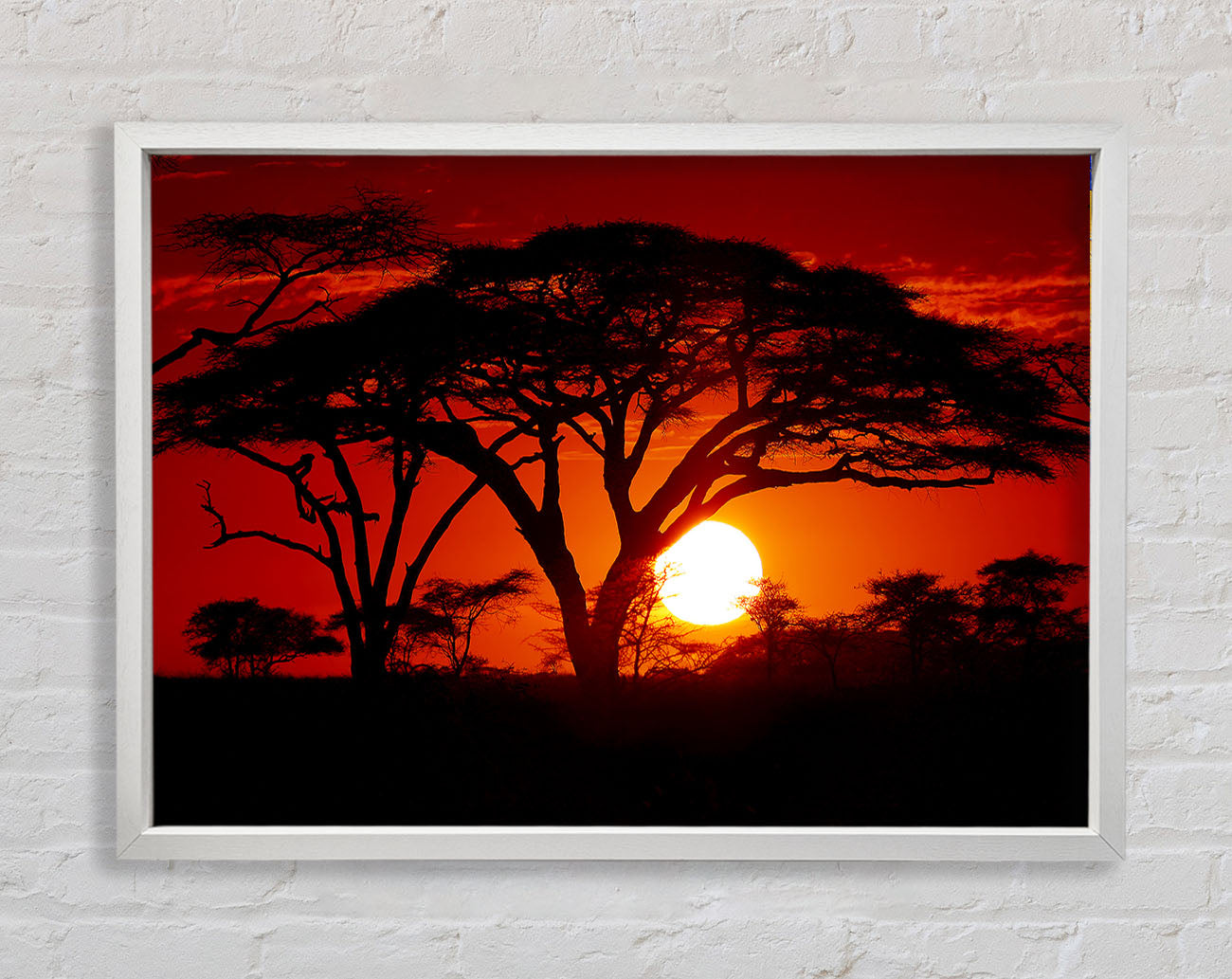As The Night Falls Framed Wall Art