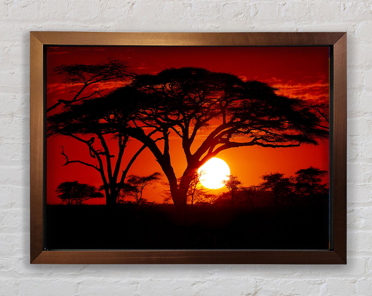 As The Night Falls Framed Wall Art