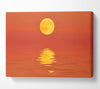 Surreal Sun Reflections Canvas Wall Art
