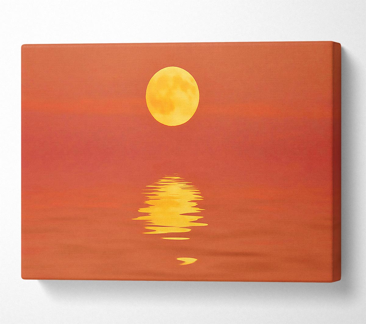 Surreal Sun Reflections Canvas Wall Art