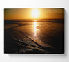 The Reflections Of The Ocean Sun Canvas Wall Art
