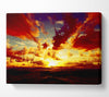 Day Break Clouds Canvas Wall Art