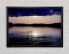 Crystal Blue Framed Wall Art