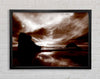Chocolate Storm Skys Framed Wall Art