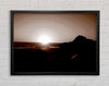 Chocolate Sunrays Framed Wall Art