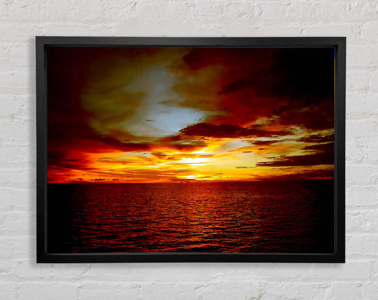 Calm Before The Storm Ii Framed Wall Art