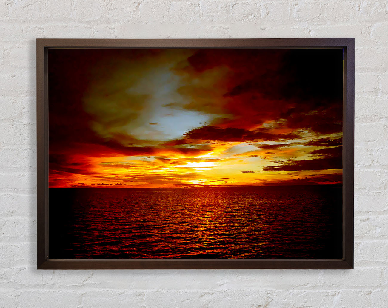 Calm Before The Storm Ii Framed Wall Art