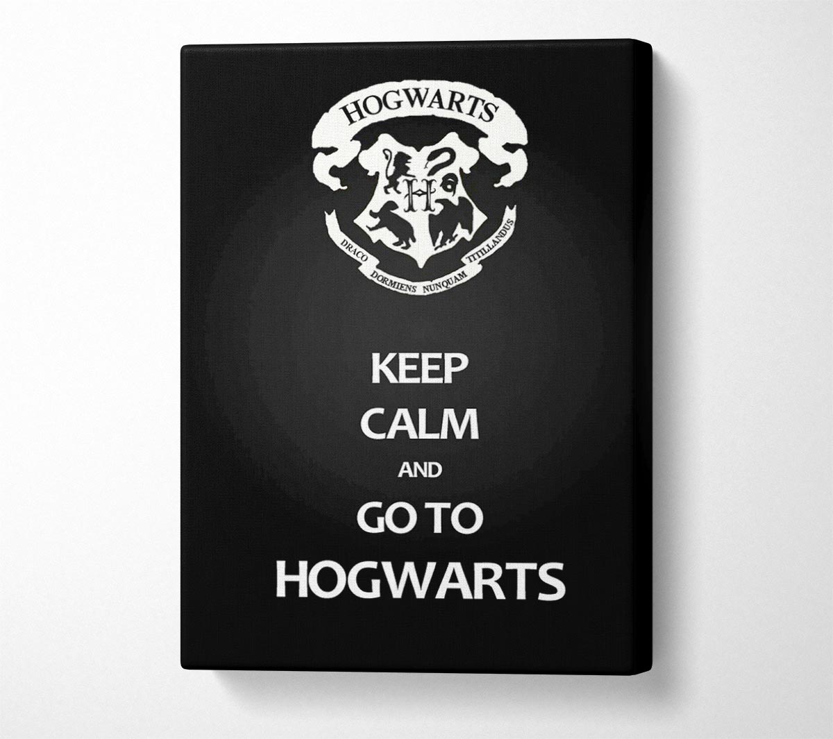 Keep Calm Hogwarts Canvas Wall Art