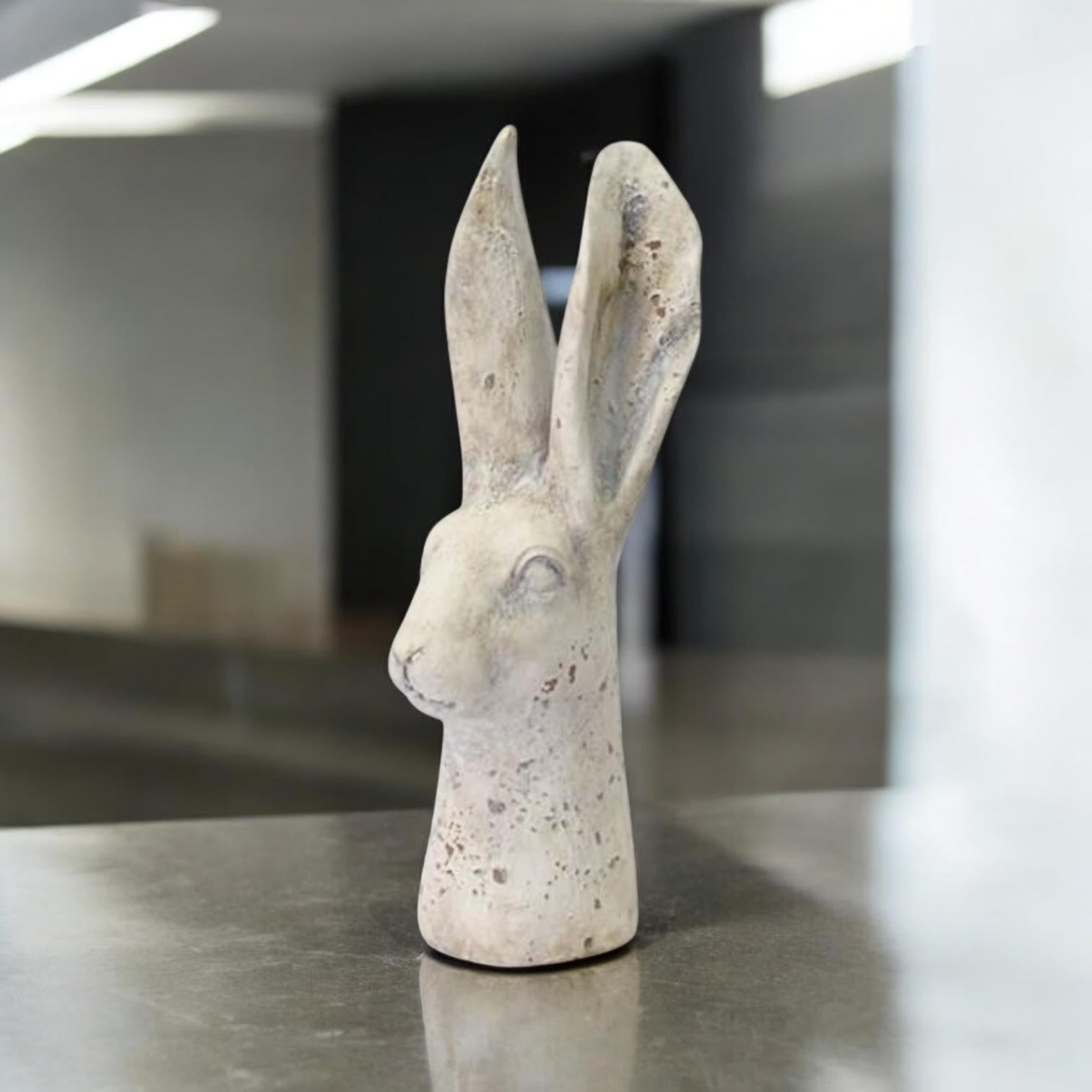 29CM CREAM RESIN RABBIT
