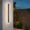 Outdoor Wall Light 90cm Modern Porch Patio Black Waterproof 18W YAOWSZM