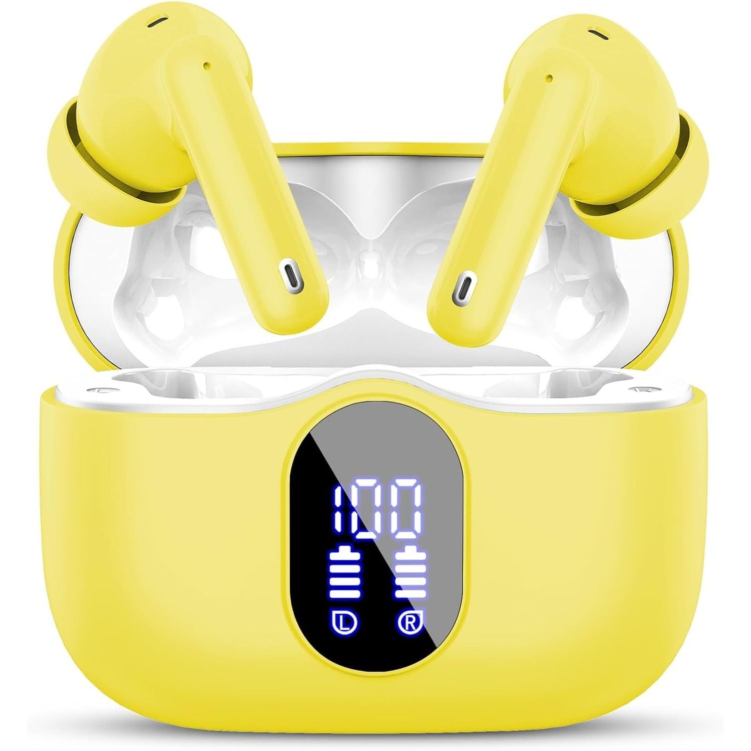 Wireless Earbuds Bluetooth 5.3 Deep Bass 36H Playtime Noise Cancel Btootos