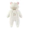 Winter Clothes Thickened Cotton Baby Clothes Infant Autumn And Winter Set