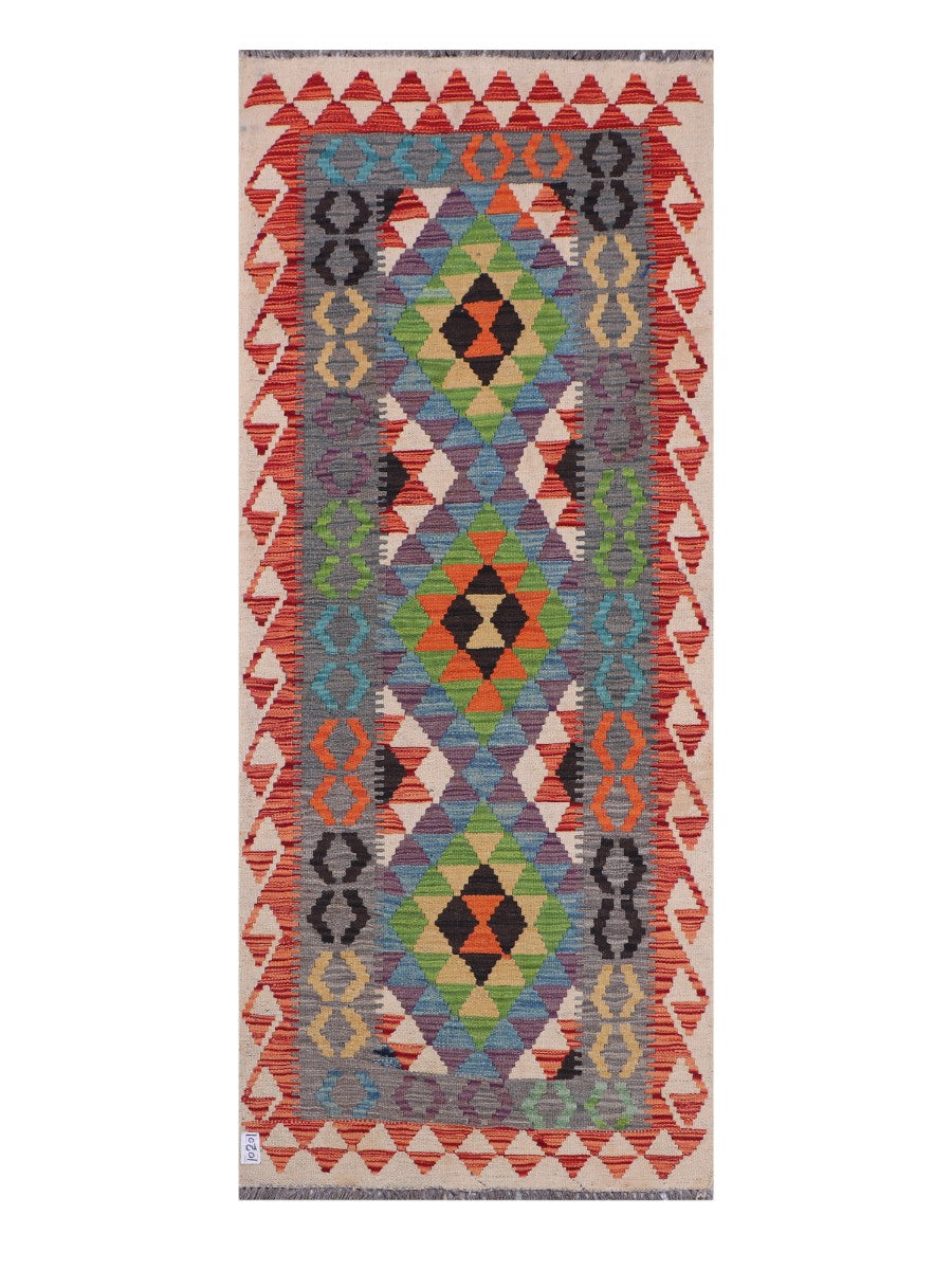 Maimana Kilim - 196 x 81 cm