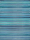 Rainbow Outdoor Rug Blue | 1020
