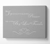 Boys Room Quote No Joys On Earth Bring Pleasure Grey White Canvas Wall Art