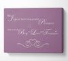 Boys Room Quote No Joys On Earth Bring Pleasure Dusty Pink Canvas Wall Art