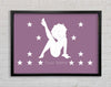 Betty Boop Your Name Stars Dusty Pink Framed Wall Art