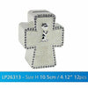 Lesser and Pavey - Little Treats Silver Plated Cross Money Box for Boy