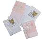 Baby Cotton Blanket - 658 - PINK  one  pink  supplied