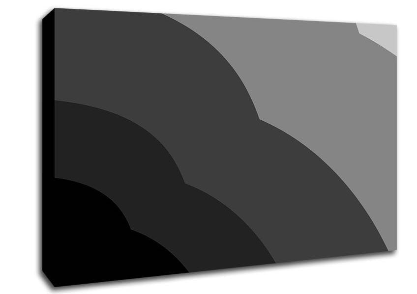 Black Cloud Canvas Wall Art