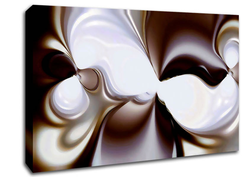 Chocolate Cream Canvas Wall Art