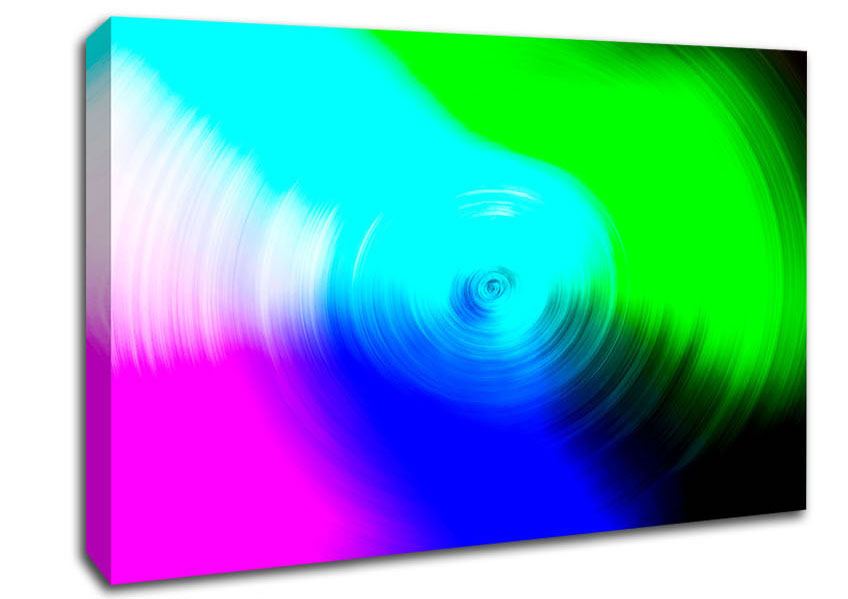 Colour Wheel Canvas Wall Art