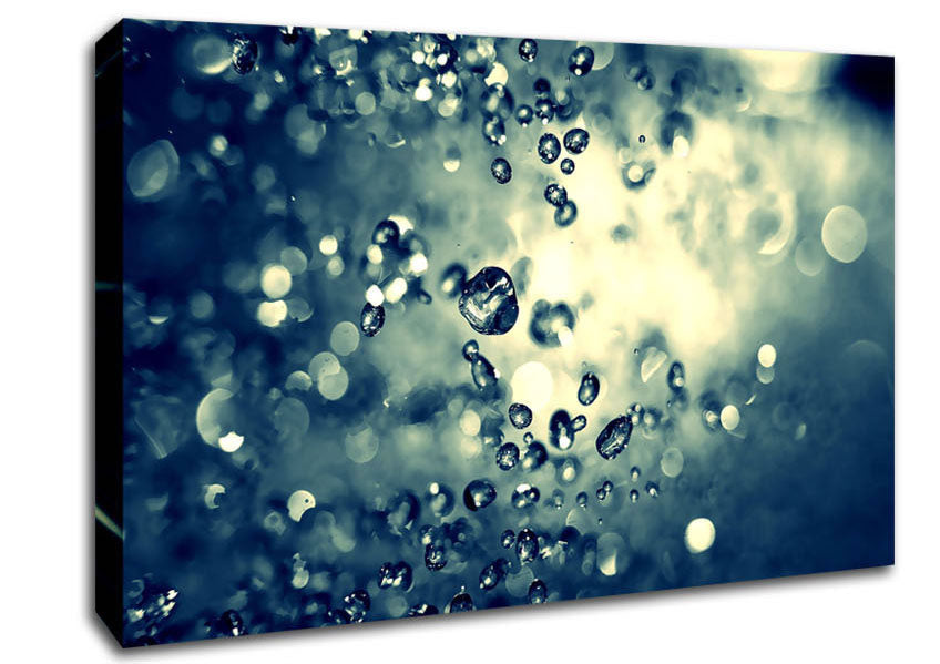 Rain Drops Canvas Wall Art