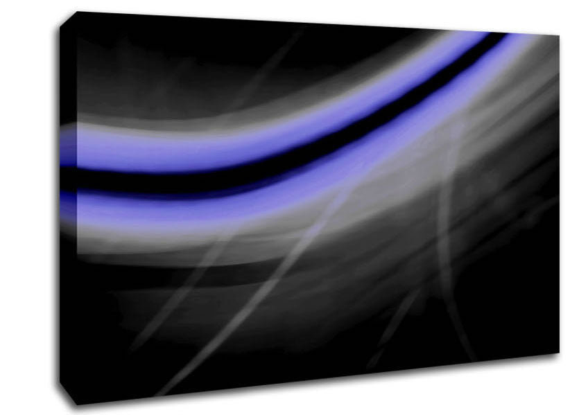 Grey Time Travel Canvas Wall Art