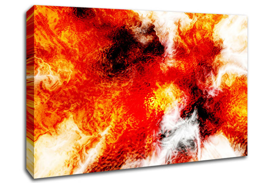 In The Flame Canvas Wall Art