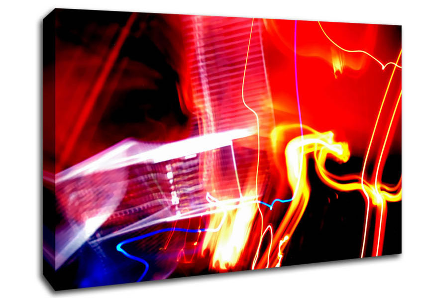 Liquid Dance Canvas Wall Art
