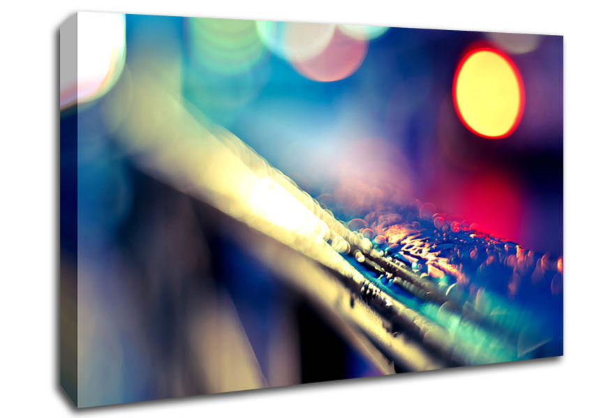 Rain In The Night Canvas Wall Art